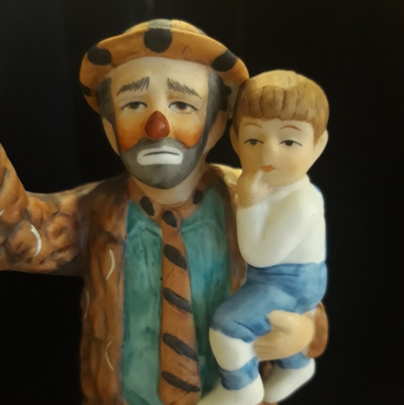 Original Emmett Kelly Clown 1989 Figurine - Picture 9 of 11